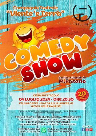 Comedy show - cena spettacolo della compagnia teatrale viente 'e terra